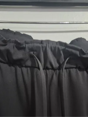Lululemon women’s black stretch high rise workout lounge jogger pants size 14 thumbnail 4