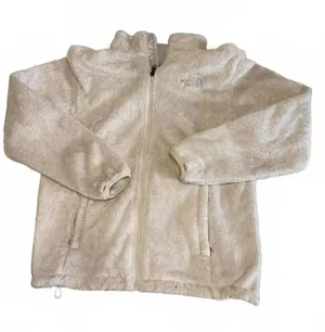The North Face $110 Osito Fleece Jacket Womans Large Gray Cozy Warm Lightweight thumbnail 1
