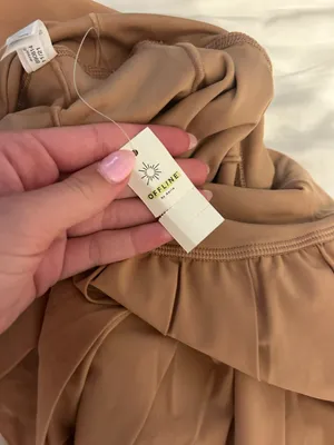 Aerie Women's Tan Tennis Skirt thumbnail 5