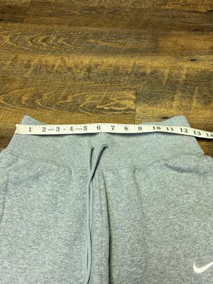 Nike Sportswear Phoenix Fleece High-Waist Joggers Womens Small Gray Sweatpants thumbnail 3
