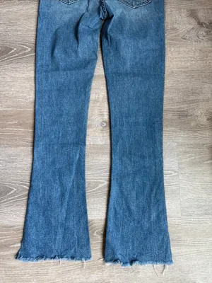Mother The Runaway Step Fray Jeans in Runaway Train 26 thumbnail 10