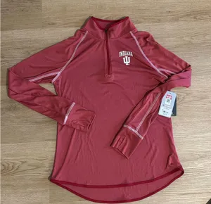 Indiana University Colosseum Quarter-Zip Top Jacket thumbnail 1