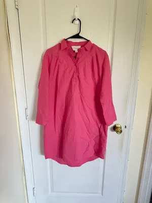 Tuckernuck Pomander Place Polly Pink Dress thumbnail 2