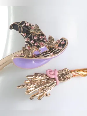NWT Betsey Johnson Gold Witchy Bypass Bracelet thumbnail 3