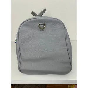 PROTEGE Weekender Duffel Bag 22‑Inch Silver Gray Spacious Travel Tote NEW w/Tags thumbnail 6