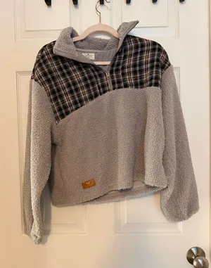 Simply Southern Quarter-Zip Sherpa thumbnail 1