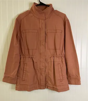 Old Navy Women's Utility Jacket in Dusty Rose Size Small thumbnail 1