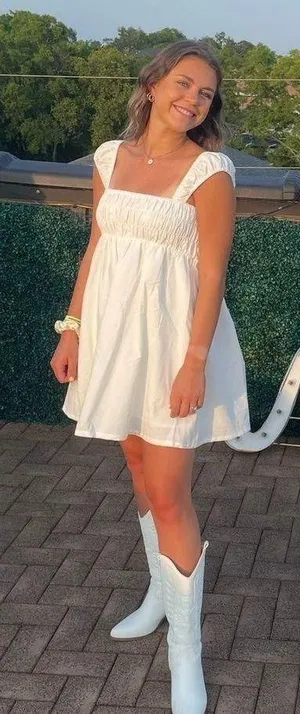 PacSun White Sun Dress thumbnail 1