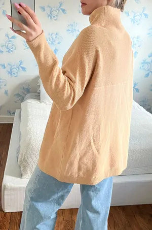 Free People Tan Sweater thumbnail 2