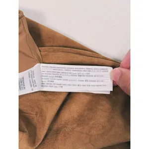 Abercrombie & Fitch Faux Suede Mini Skirt Size S Brown Preppy Fall Quiet Luxury thumbnail 11