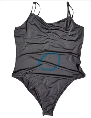 SheIn EZ Wear Women’s Balletcore Ruched Bust Cami Bodysuit thumbnail 5