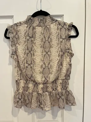 TJ Maxx Japan Snakeskin Top thumbnail 2