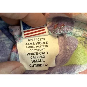 VTG‎ Jams World Tank Top Small 50 Years Calypso Artsy Made in Hawaii Tropical thumbnail 6