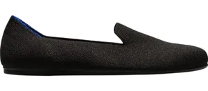 Rothy's The Loafer Slip On Ballet Flat Shoes Lightweight Knit Black Solid 9 thumbnail 1