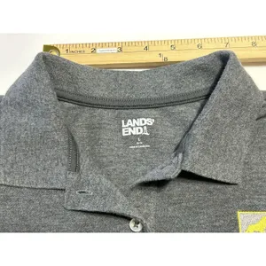 Lands End Women Lg Gray Michigan Tech University MTU Nursing Student Polo Shirt thumbnail 14