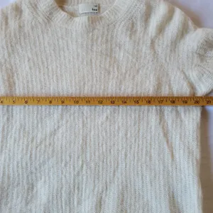 Aritzia Wilfred Alpaca & Wool Cozy Cream Sweater Size L thumbnail 5
