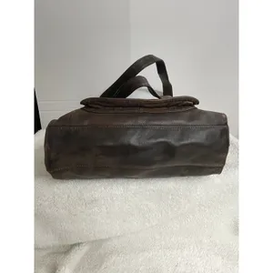 Fossil 1954 Large Brown Pebbled Leather Shoulder Bag Charm Women’s thumbnail 8