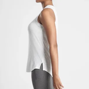 Athleta White Breezy Tank Top  thumbnail 2