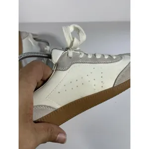Steve Madden Womens 9 White Gray Suede Gum Sole Retro Low Top Sneakers 494986 thumbnail 8