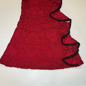 Alexis Red Lace‎ Wide Leg Pants size Medium thumbnail 3