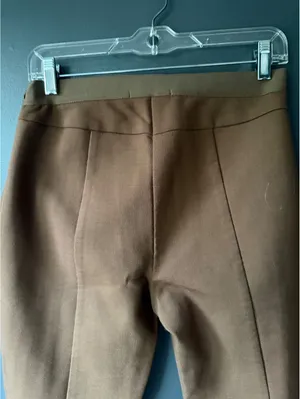 Boden Brown Slim Fit Dress Pants with Elastic Waistband thumbnail 5