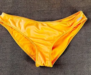 PINK VS SWIM bikini sunset sz L. Ruched back thumbnail 2