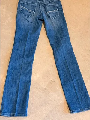Ariat Women's Dark Blue Wide Leg Jeans thumbnail 8
