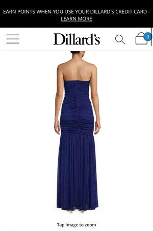 Jump Blue Sparkly Gown thumbnail 5