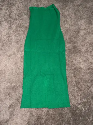 Amazon Green strapless dress thumbnail 4