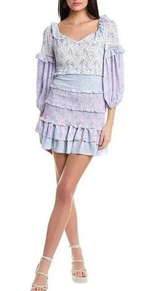Love Shack Fancy Ensley dress thumbnail 1