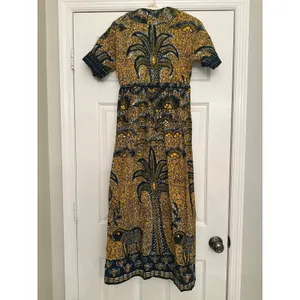 Handmade Bohemian Maxi Wrap Dress White Lotus Resortwear READ‎ thumbnail 2