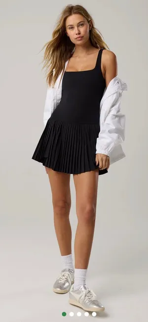 Aerie Black Dress Size L thumbnail 1