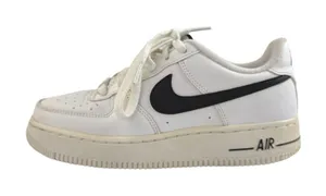Nike Air Force 1 Low AN20 Kids White Black Sneakers Shoes Sz 3.5 Yrs Old (33.5) thumbnail 1