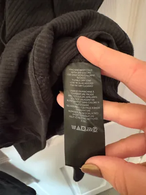 Urban Outfitters Off-The-Shoulder Black Long Sleeve Top thumbnail 4