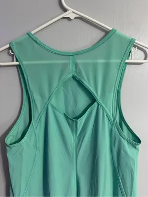 lululemon athletica Mint Green Performance Tank Size 2 thumbnail 6