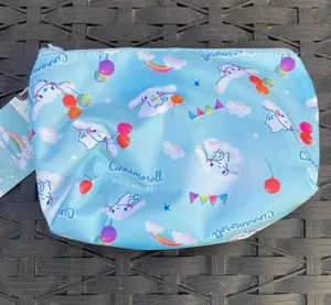 Sanrio Blue Cinnamoroll Trapezoid Pouch thumbnail 2