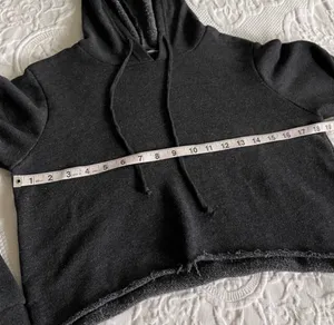 Brandy Melville Cropped Pullover Hooded Sweatshirt thumbnail 4