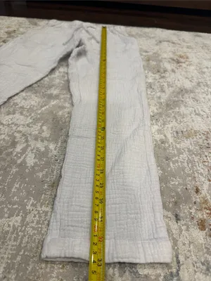 White Cotton pants Size XS thumbnail 5