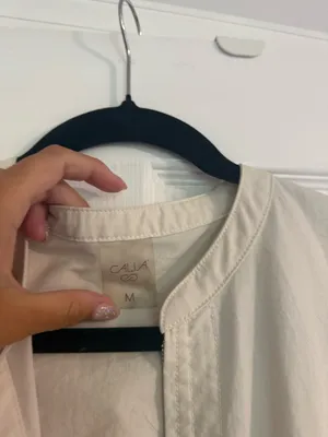 CALIA Soft Utility Romper Unbleached Medium thumbnail 4