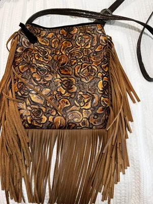 Western Tooled Crossbody thumbnail 1