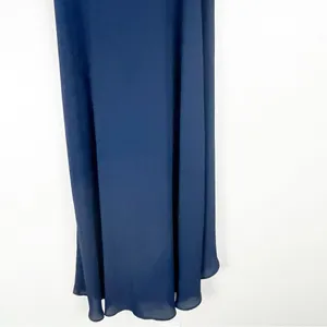 SHOW ME YOUR MUMU Marianne Navy Wrap Flutter Sleeves V-Neck Dress Small Wedding thumbnail 7