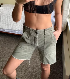 Washed Boyfriend Shorts thumbnail 1