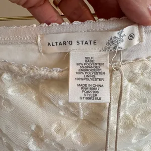 Altar’d State Embroidered Mesh Lace Maxi Skirt NWT Small thumbnail 6