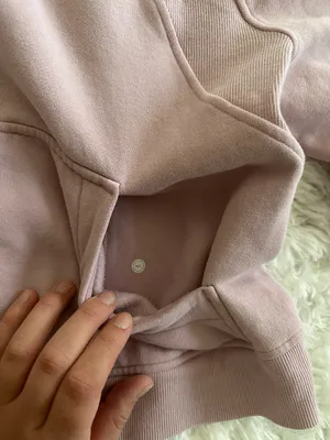 Lululemon Scuba Oversized Half-Zip Hoodie in Pink Peony thumbnail 11
