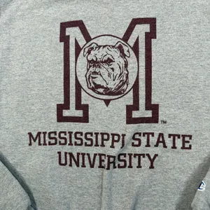 Mississippi State University Bulldogs Champion Crewneck Sweatshirt Size Small thumbnail 5