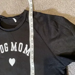 Women’s Black Dog Mom Sweater Size L thumbnail 6
