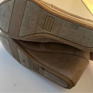 TOMS Suede Desert Tan Lace Up Wedge Ankle Bootie Boots - Women's 8 thumbnail 6