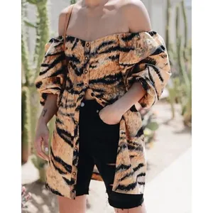 Hofmann Copenhagen Tiger Stripe Animal Print Aline Mini Dress $313 Size 36 US‎ 6 thumbnail 9