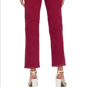 Topshop MOTO Cassis Purple High Rise Straight Leg Flare Jeans Size 28 NWT thumbnail 5
