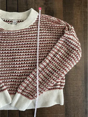 Old Navy Women's Striped Knit Sweater - Size S thumbnail 4